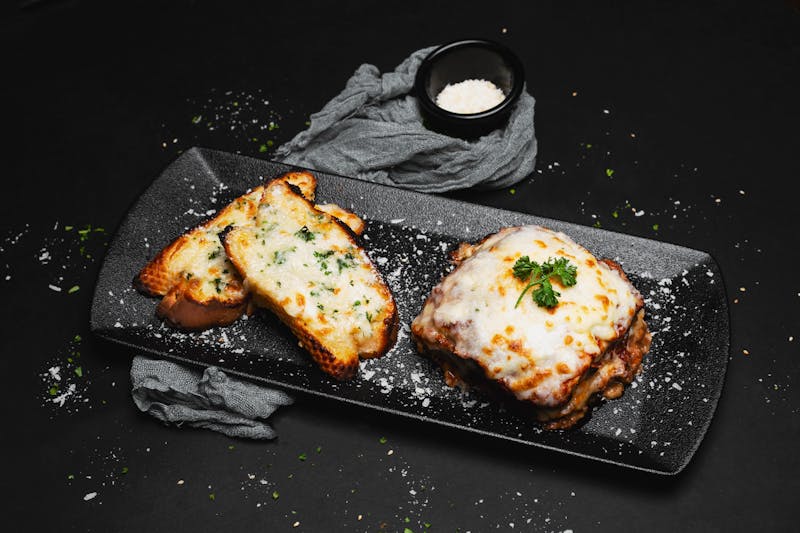 Garlic cheese bread side at Jet's pizza